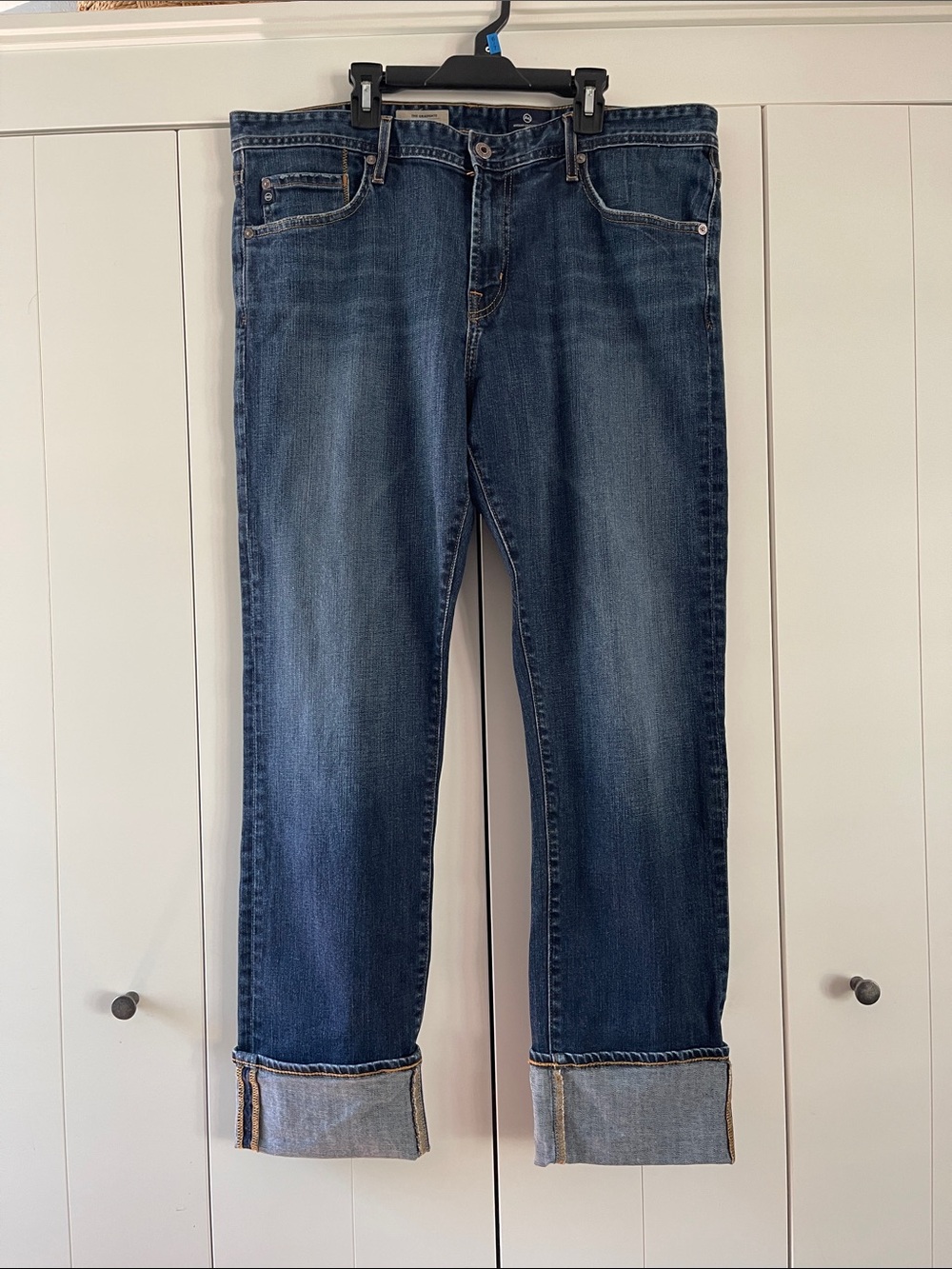 Ag Adriano Goldschmied Dark Blue The Graduate Jeans